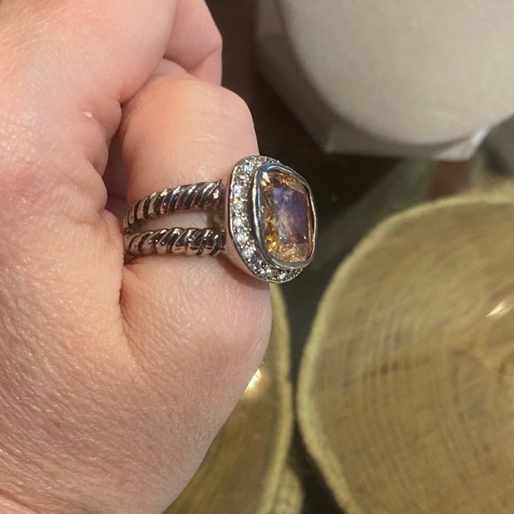 Citrine Rope Ring - Picture 4 of 8
